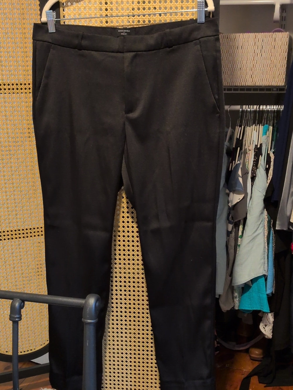 Women's Ryan fit Slim Satin Dress Pants